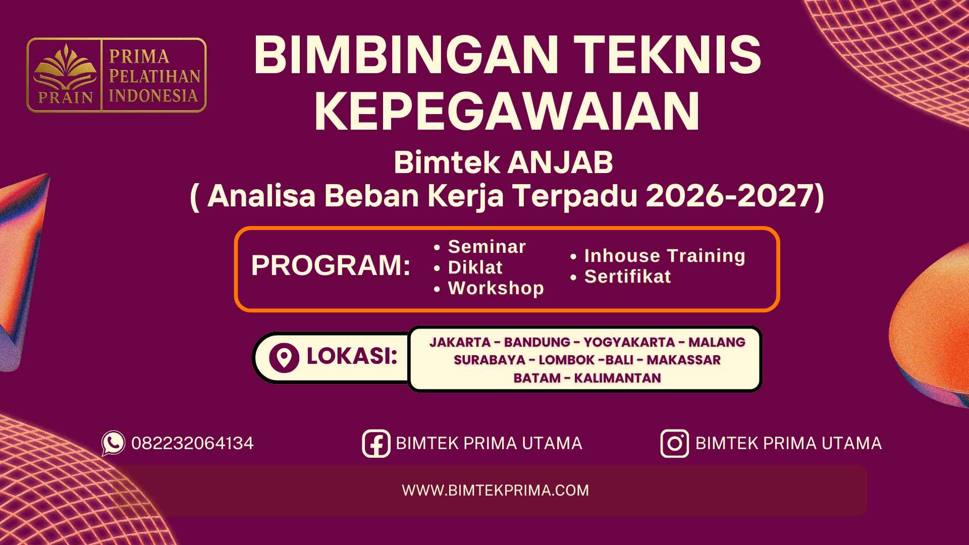Bimtek ANJAB Analisa Beban Kerja