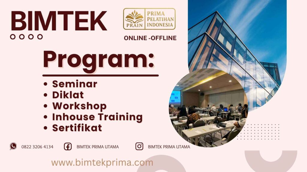 Info Bimtek Evaluasi Dokumen Lelang PBJ 2026 Terbaru dan Terlengkap