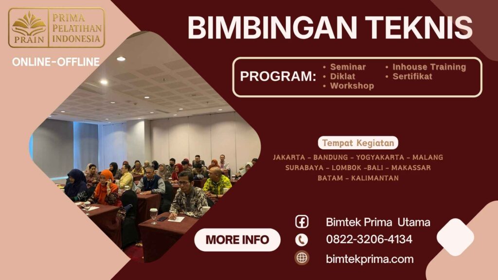 Info Bimtek Kajian Lingkungan Hidup Strategis 2026 Strategi Efektif Mewujudkan Tata Kelola Pembangunan Berkelanjutan yang Berwawasan Lingkungan