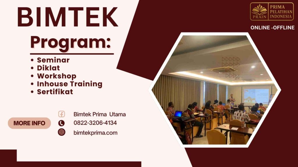 Jadwal Bimtek Sistem Administrasi Kepegawaian 2026 Strategi Efektif Meningkatkan Kinerja Kompetensi dan Profesionalisme PNS Daerah