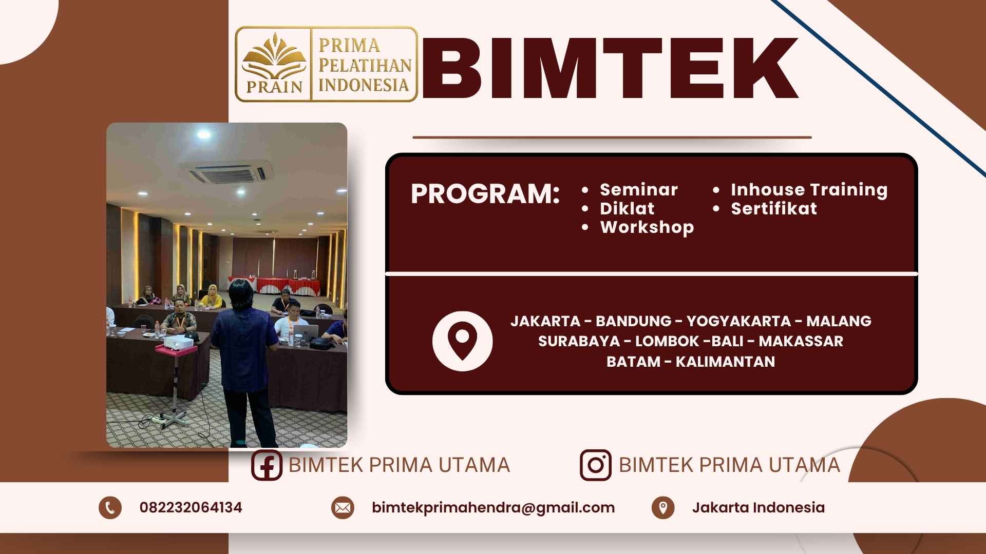 Info Pelatihan Analisis Jabatan dan Analisis Beban Kerja Bagi PNS di Lingkungan PEMDA 2026 Strategi Unggul Mewujudkan ASN Profesional dan Organisasi Berkinerja Tinggi