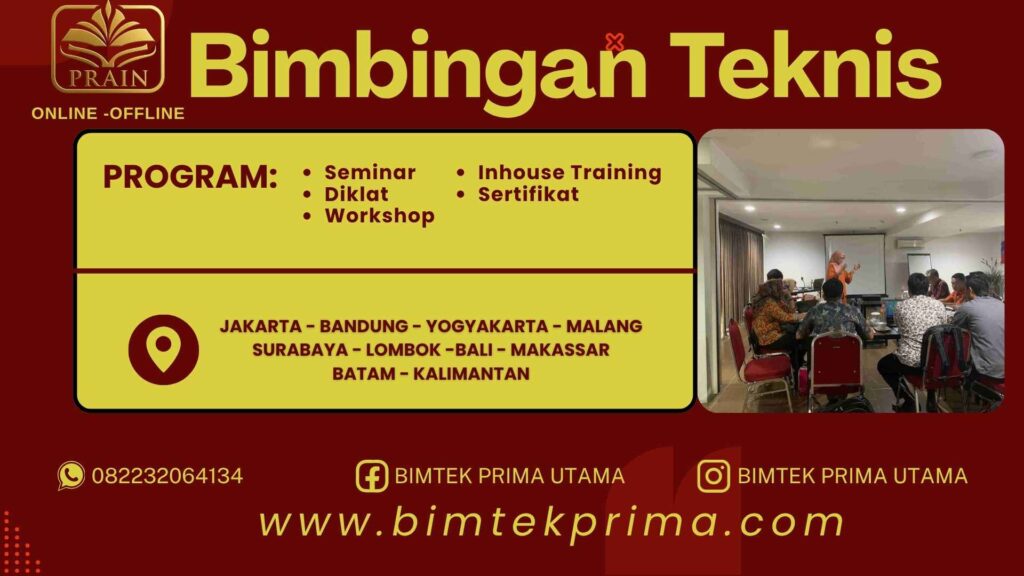 Info Bimtek Pengendalian Mutu Pekerjaan Sungai dan Infrastruktur Air 2026 Panduan Teknis Profesional